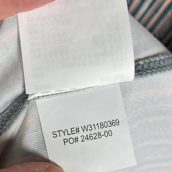 Prana Ardor Dress Green Print Agave Samba Built In Bra Size XS Sweat Wick Travel - Picture 10 of 11